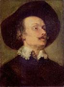 Anthony Van Dyck, Bildnis des Schlachtenmalers Pieter Snayers